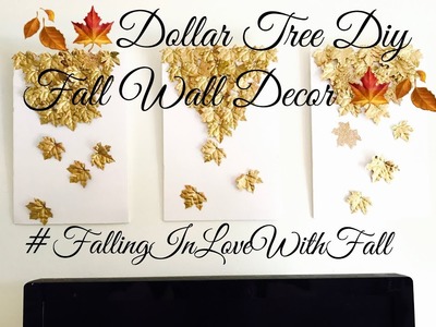 ????????Dollar Tree Diy: Fall Wall Decor ????????