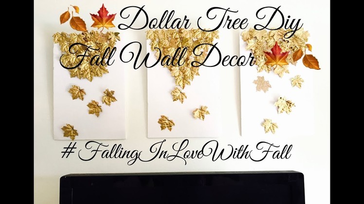 ????????Dollar Tree Diy: Fall Wall Decor ????????