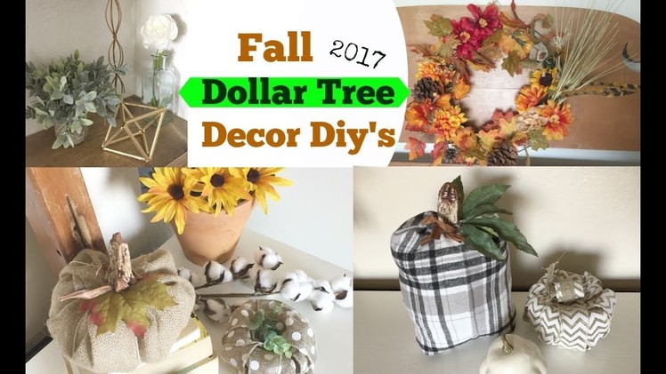 Dollar Tree Diy's Fall Decor Ideas ????Momma From Scratch