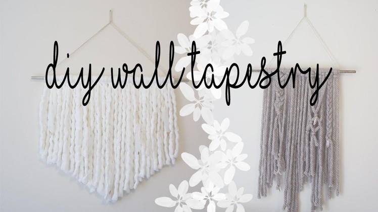 Easy DIY Wall Tapestry | Home Decor Idea