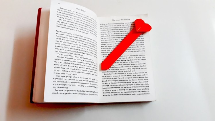 Easy Origami Heart Bookmark Ideas | Creative Paper Bookmarks DIY| (Japanese Style)