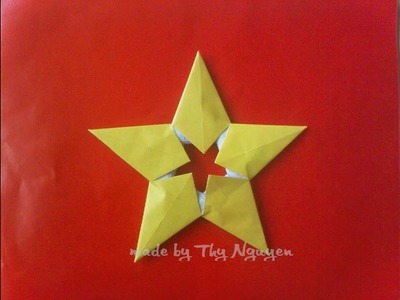 Easy Paper star | Origami | We love Origami