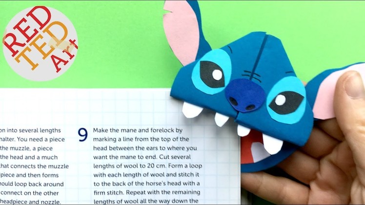 Easy Stitch Bookmark Corner DIY  - Cute Bookmark Ides -  Easy Stitch DIY