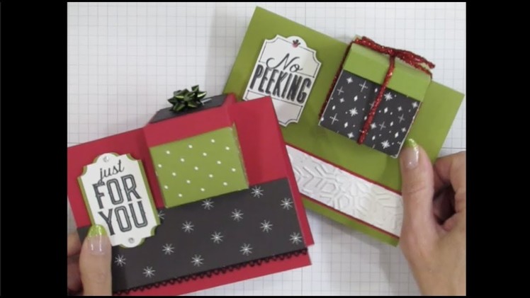 Finger Tips for Paper Crafting Art: Gift Box in a Card