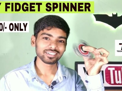 HAND SPINNER | HOW TO MAKE DIY HAND SPINNER IN Rs. 20 in HINDI || FIDGET SPINNER IN HINDI