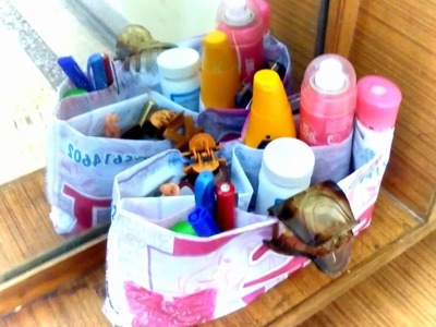 Home small things organization Ideas no cost | DIY daily used things like medicine toiletry cosmetic