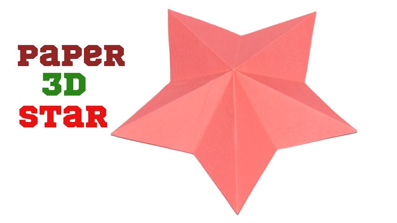 how-to-make-a-3d-paper-star-easy-origami-stars-for-beginners-making-diy-craft-ideas