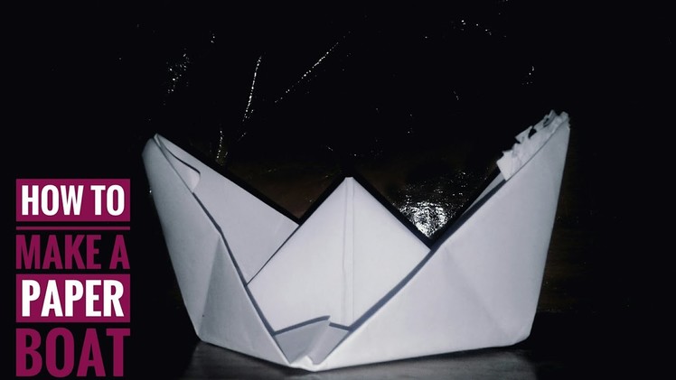 How to make A paper Boat. . 