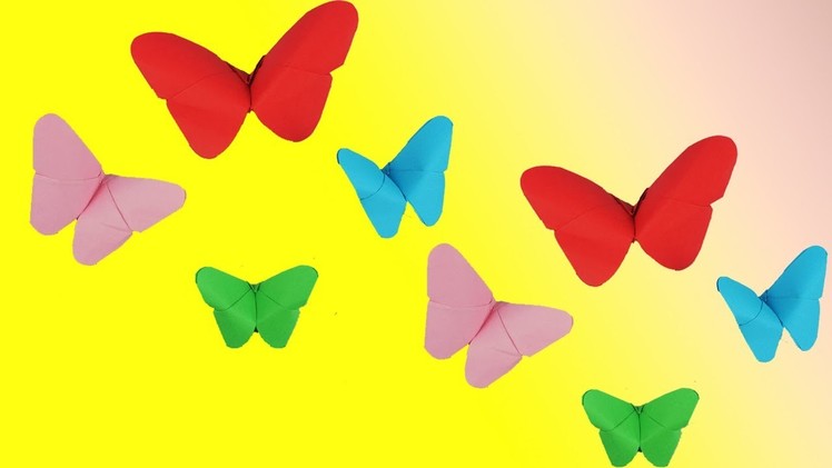 How To Make Beautiful Paper Butterfly - Easy Craft Tcraft