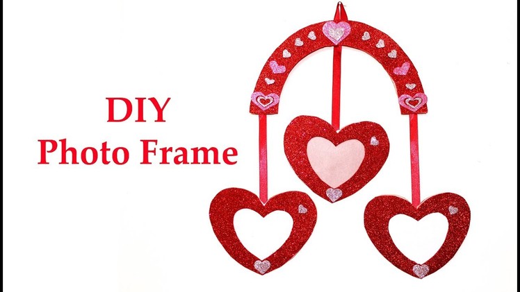 How to make Photo Frame | DIY Heart Photo Frame