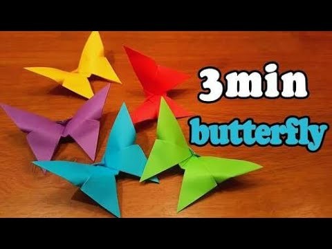 Paper folding Butterfly.HD