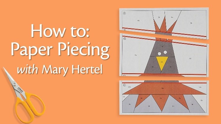 Paper Piece Cute Blocks with Mary Hertel!