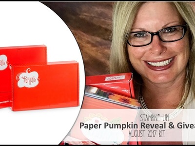 Paper Pumpkin August 2017 Giftable Greetings Kit Reveal and Giveaway