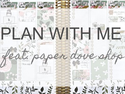 PLAN WITH ME FEAT. PAPER DOVE SHOP | Olivia