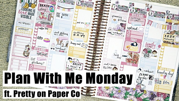 Plan With Me Monday! || ft. Pretty On Paper Co
