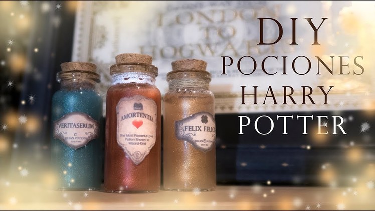 Pociones de Harry Potter DIY