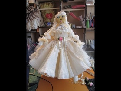 Shabby-Chic Crape Paper Doll Tutorial, Part 2 - jennings644