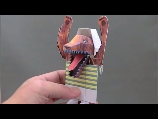 Some of Japanese designer Haruki Nakamura amazing interactive paper toys.