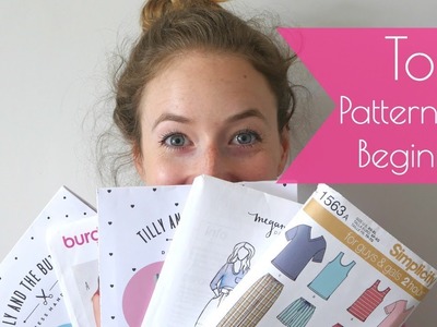 5 Sewing Patterns for Beginners - My recommendations.