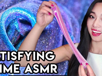 [ASMR] Super Satisfying Slime (Rainbow, Unicorn, Crunchy, Galaxy)