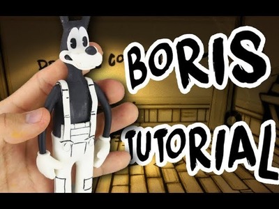 BORIS THE WOLF "TUTORIAL!!!" ✔POLYMER CLAY ✔COLD PORCELAIN