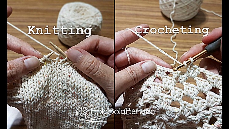 Cara merajut pola 3 dimensi dengan crochet