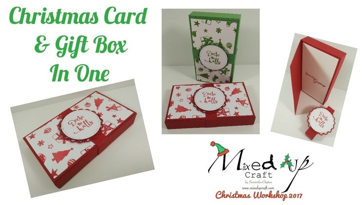 Christmas Card & Gift Box in One | Video Tutorial