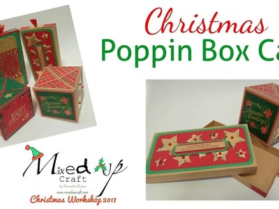 Christmas Poppin Box Card | Video Tutorial