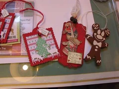 Christmas Tags 2017 (Rounds 4 & 5) and Happy Mail from Amador!