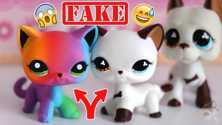 COOLEST FAKE LPS EVER!? || Rainbow Cat & #577 Cat (Fake Littlest Pet Shop) || LPS Mail Time ❤
