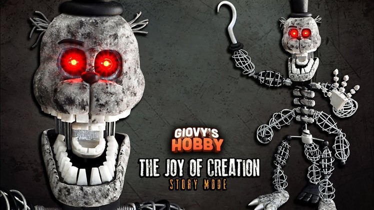 CREATION (LED Eyes) ★ TJOC: STORY MODE  ➤ Tutorial - Polymer clay ★ Cold porcelain ✔ Giovy Hobby