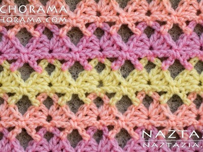 Crochet Shell Stitch 003 - Stitchorama by Naztazia