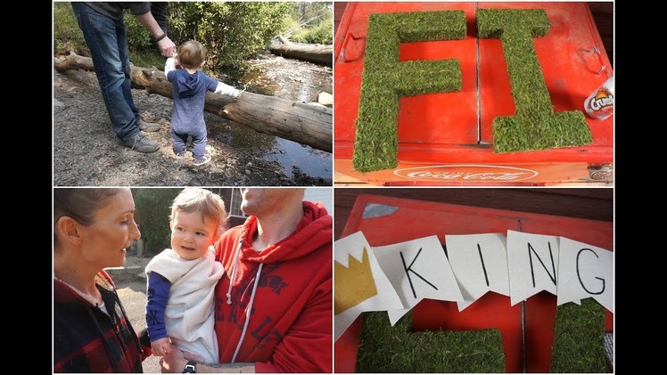 DIY BIRTHDAY PROJECTS & FAMILY HIKE