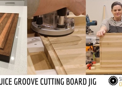 DIY| Cutting Board Juice Groove With Jig