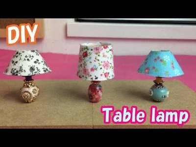 DIY Miniature Table lamp(ミニチュア テーブルランプ)