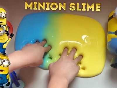 DIY Minion Slime Despicable Me !!