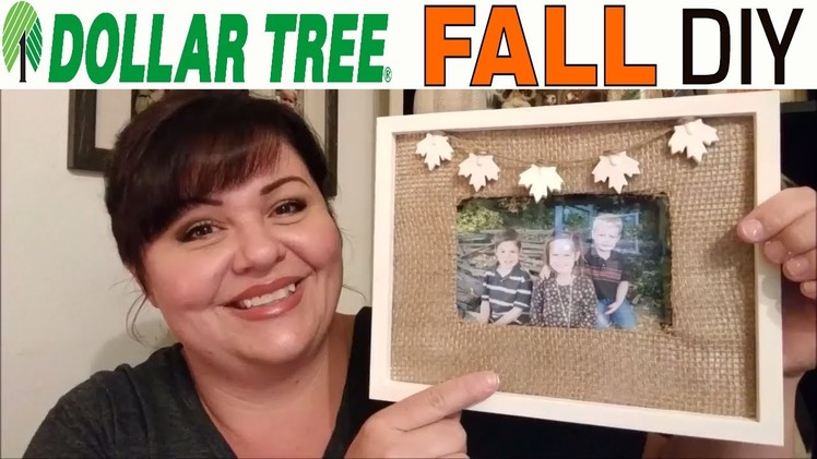 Dollar Tree FALL Frame DIY!