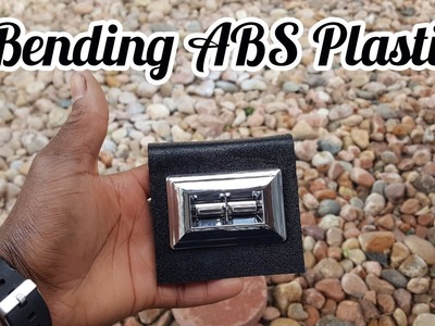 How To Bend ABS Plastic EASY DIY