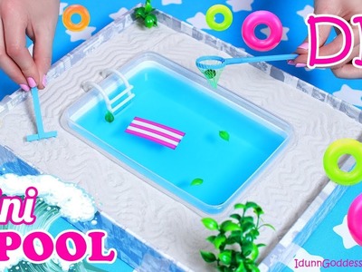 How To Make A Miniature Swimming Pool Zen Garden – DIY Stress-Relieving Desk Decoration