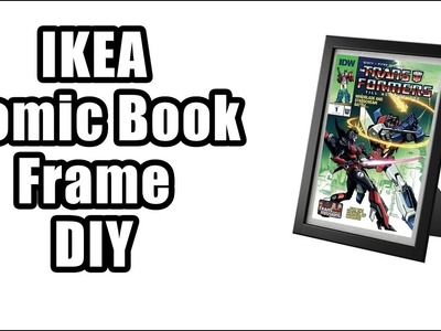 IKEA Comic Book Frame DIY Guide