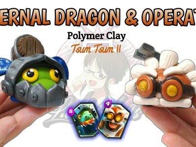 Inferno Dragon & The Operator | Clash Royale | Polymer Clay Tutorial