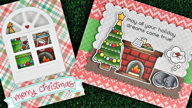 Intro to Christmas Dreams + 2 cards from start to finish