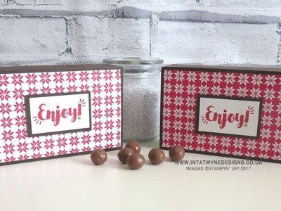 Malteser Gift box using Quilted Christmas DSP