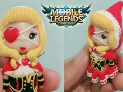 Mobile Legends Bang Bang Hero - Ruby Chibi Polymer Clay