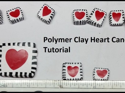 Polymer Clay Heart Cane Tutorial by Gayle Thompson