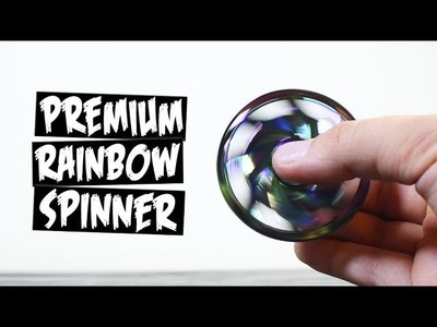 Premium Rainbow Fidget Spinner Toy