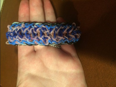 Rainbow Loom Ex's and Ohs Bracelet