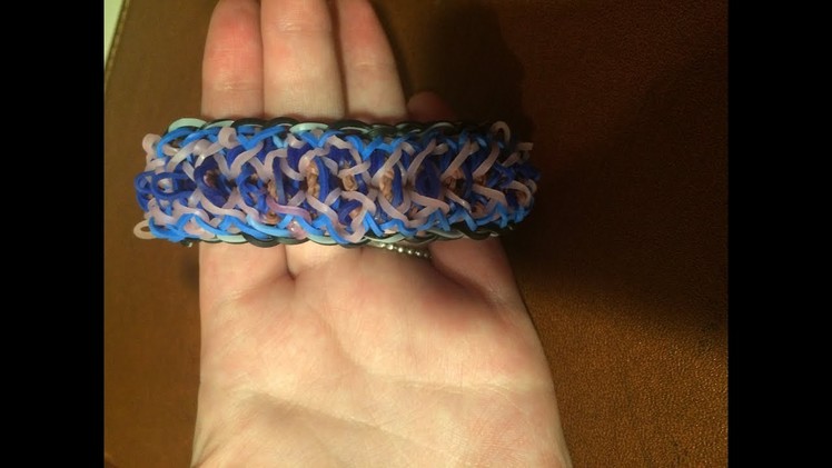 Rainbow Loom Ex's and Ohs Bracelet