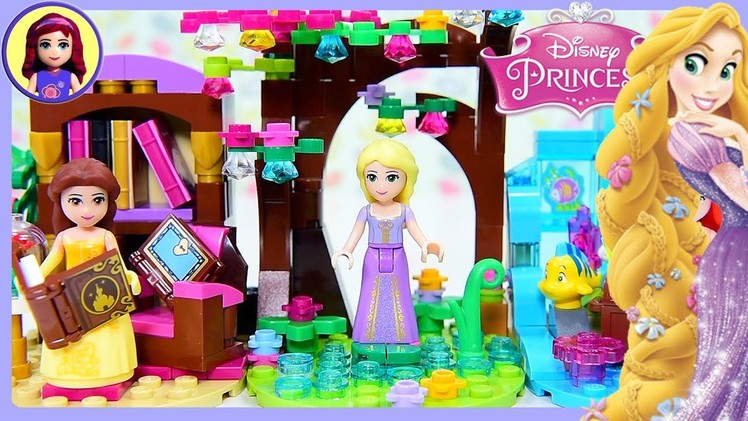 Rapunzel Tiny Diorama Disney Princess Tangled DIY Custom Build Lego Craft Kids Toys