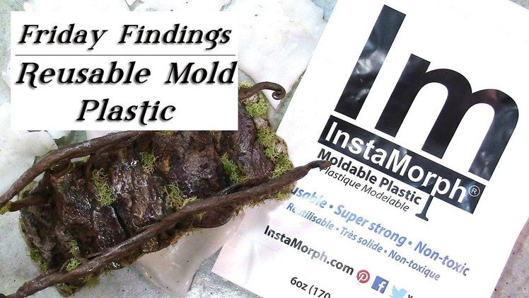 Reusuable Low-Temp Melt Plastic for Polymer Clay & Resin Molds & Molding-Friday Findings